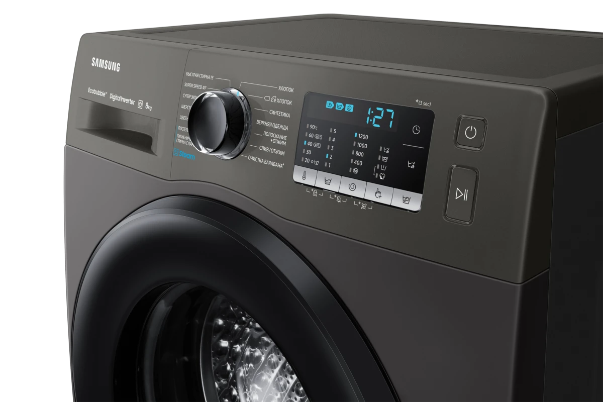Стиральная машина Samsung WW80AGAS22AXLD