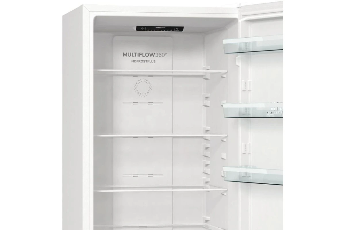 Отдельностоящий двухкамерный холодильник Gorenje NRK6201PW4
