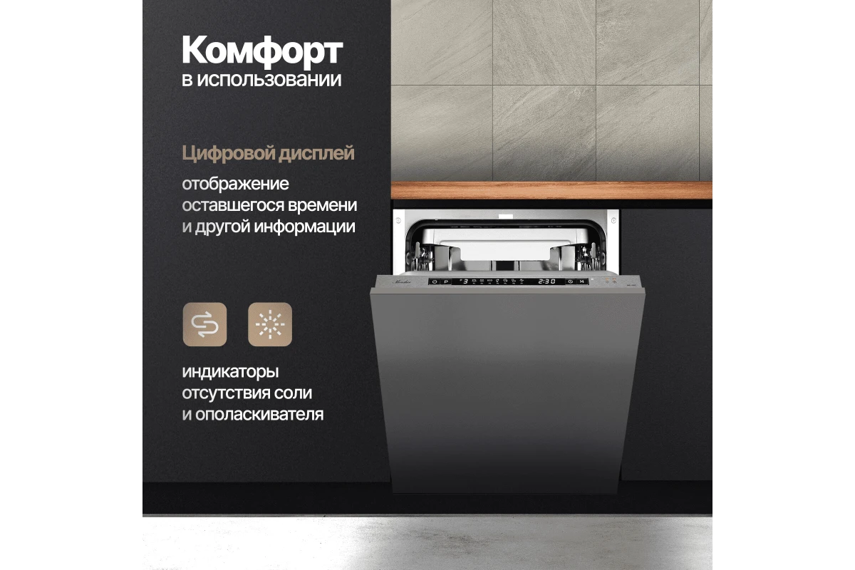 Встраиваемая посудомоечная машина Monsher MD 4503