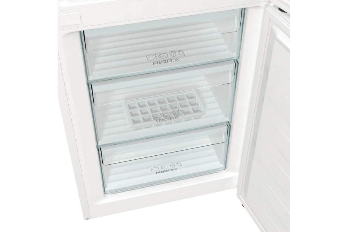 Отдельностоящий двухкамерный холодильник Gorenje NRK6191EW4