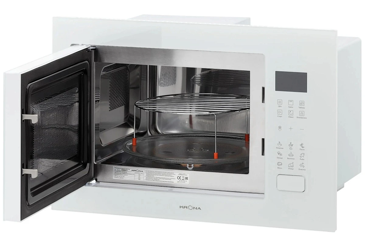 Встраиваемая микроволновая печь Krona REIN 60 WH