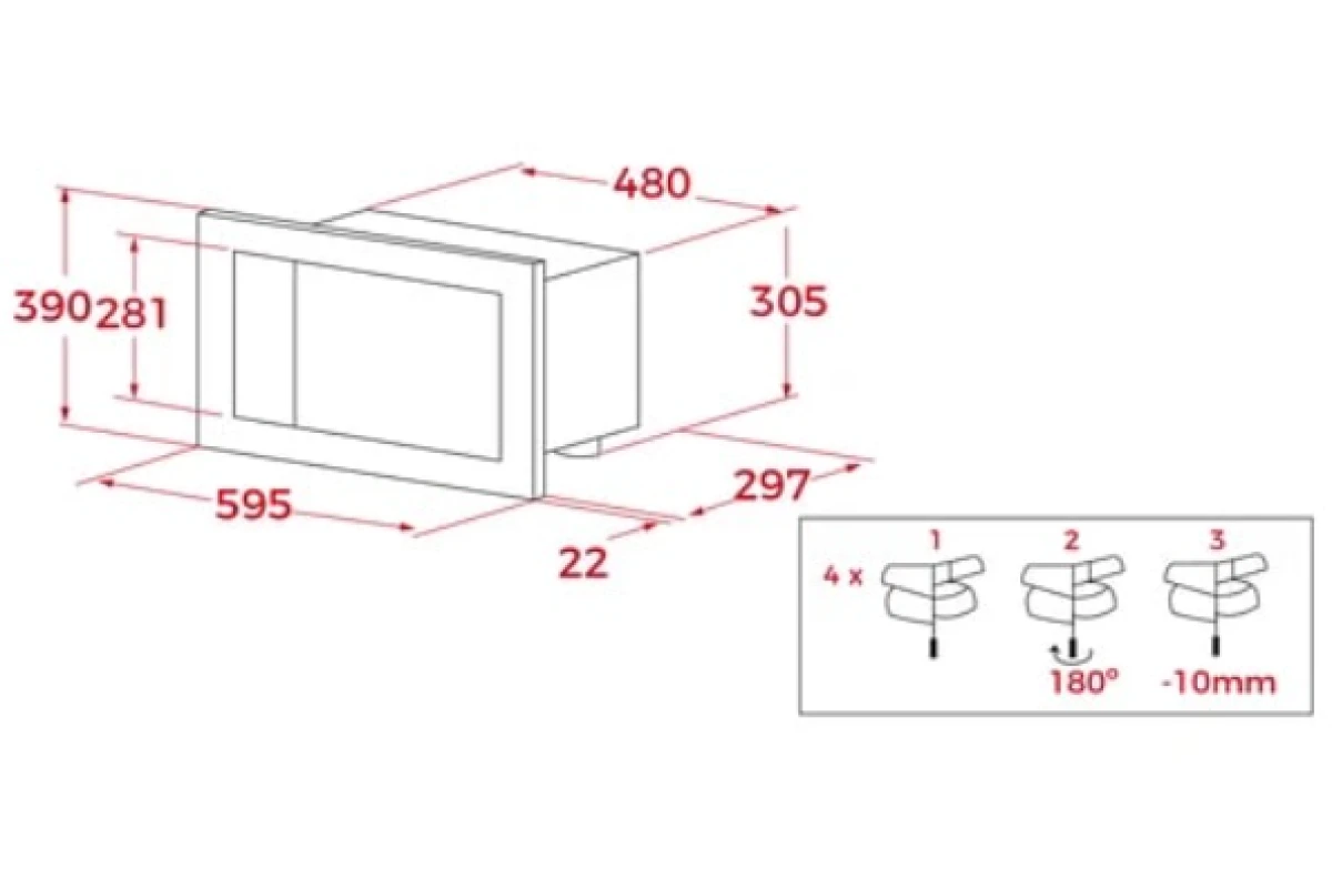 Встраиваемая микроволновая печь Teka ML 820 BIS