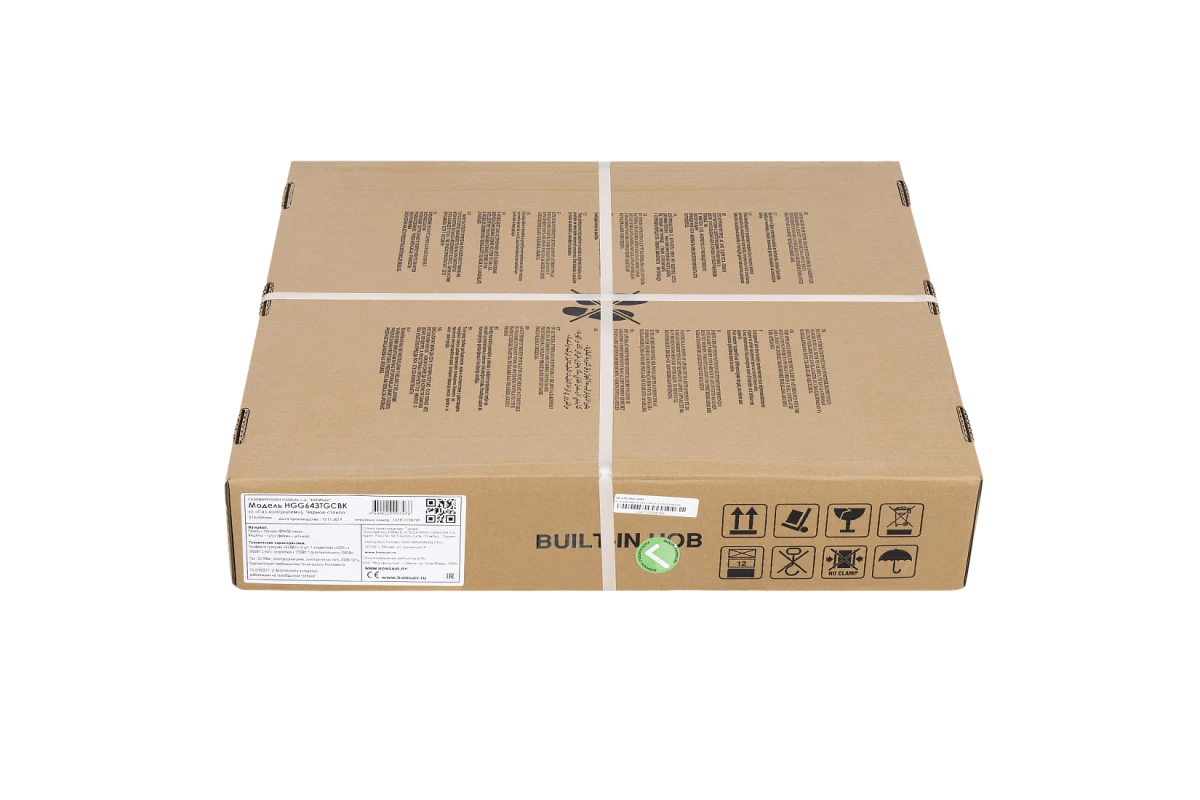 Газовая варочная панель HOMSair HGG643TGCBK