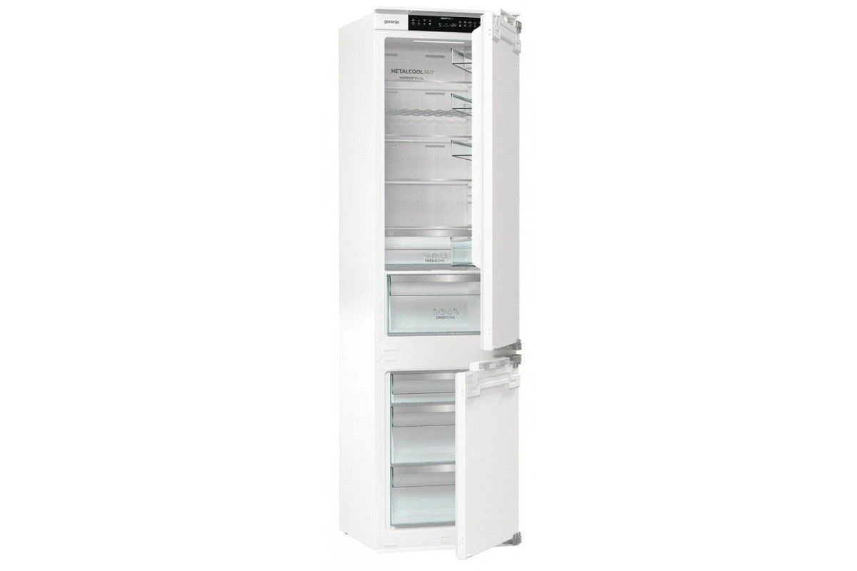 Встраиваемый двухкамерный холодильник Gorenje NRKI519E82WF