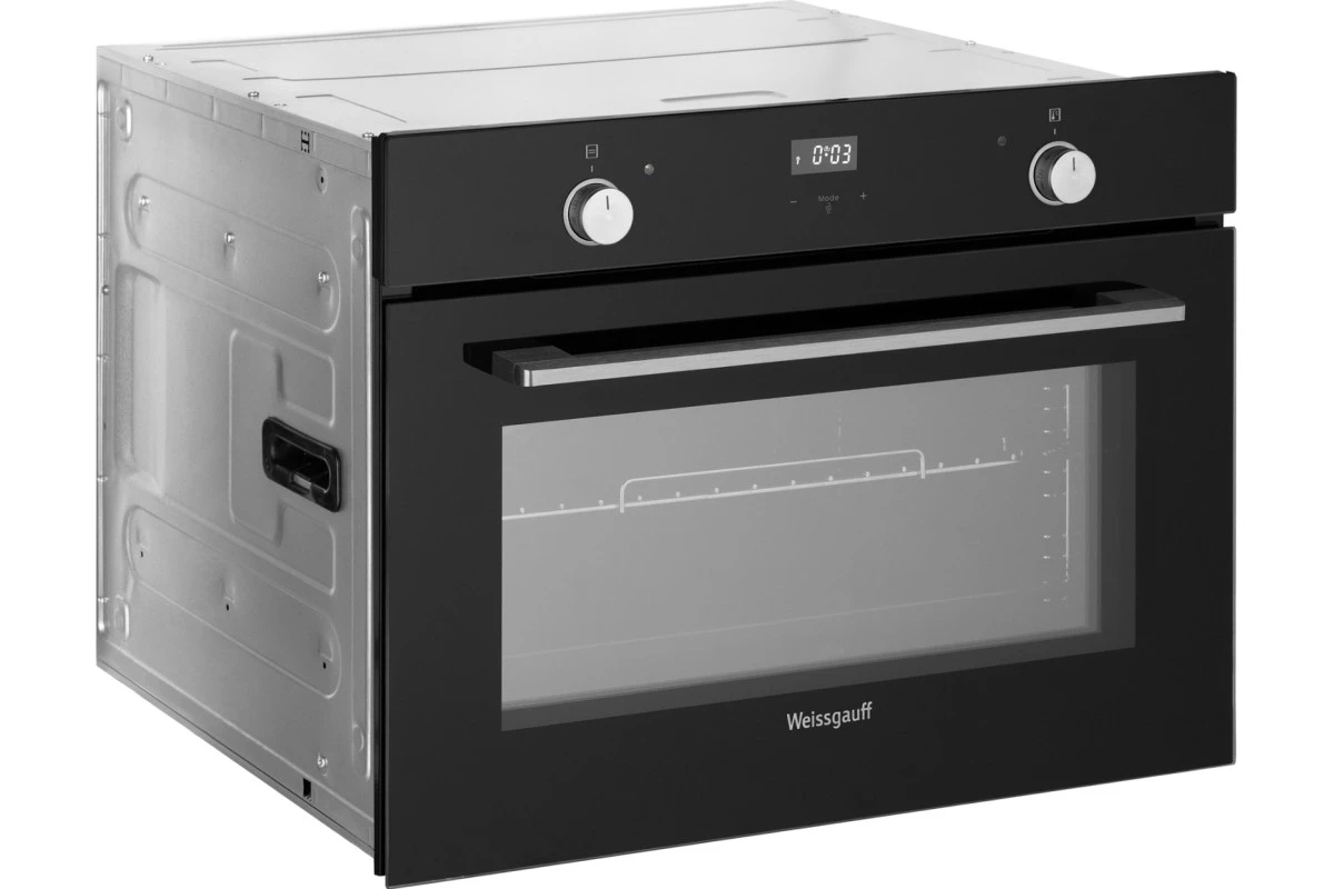 Встраиваемый компактный духовой шкаф Weissgauff EO 459 PDB