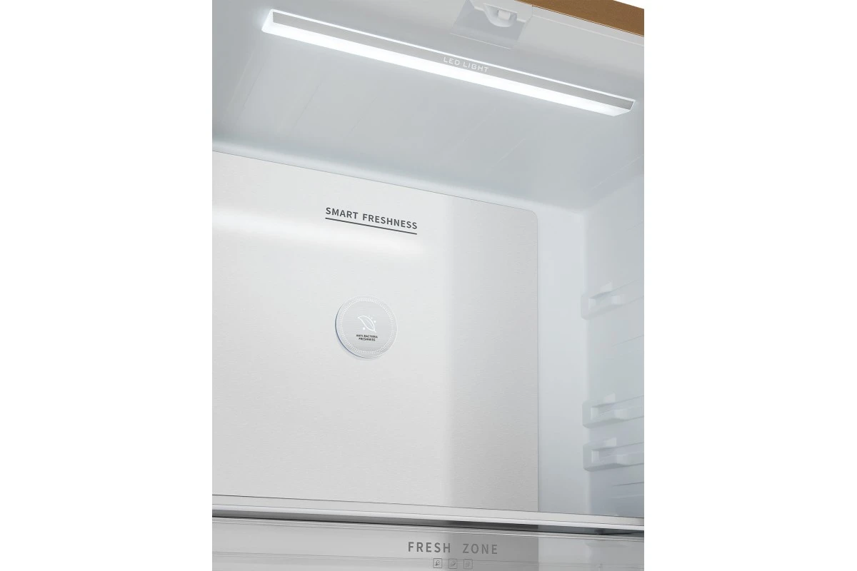 Отдельностоящий холодильник с инвертором Weissgauff WCD 510 Built-in Inverter NoFrost Сhampagne Glass