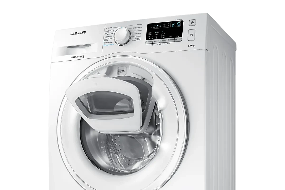 Стиральная машина Samsung WW60K40G08WDLP (AddWash)