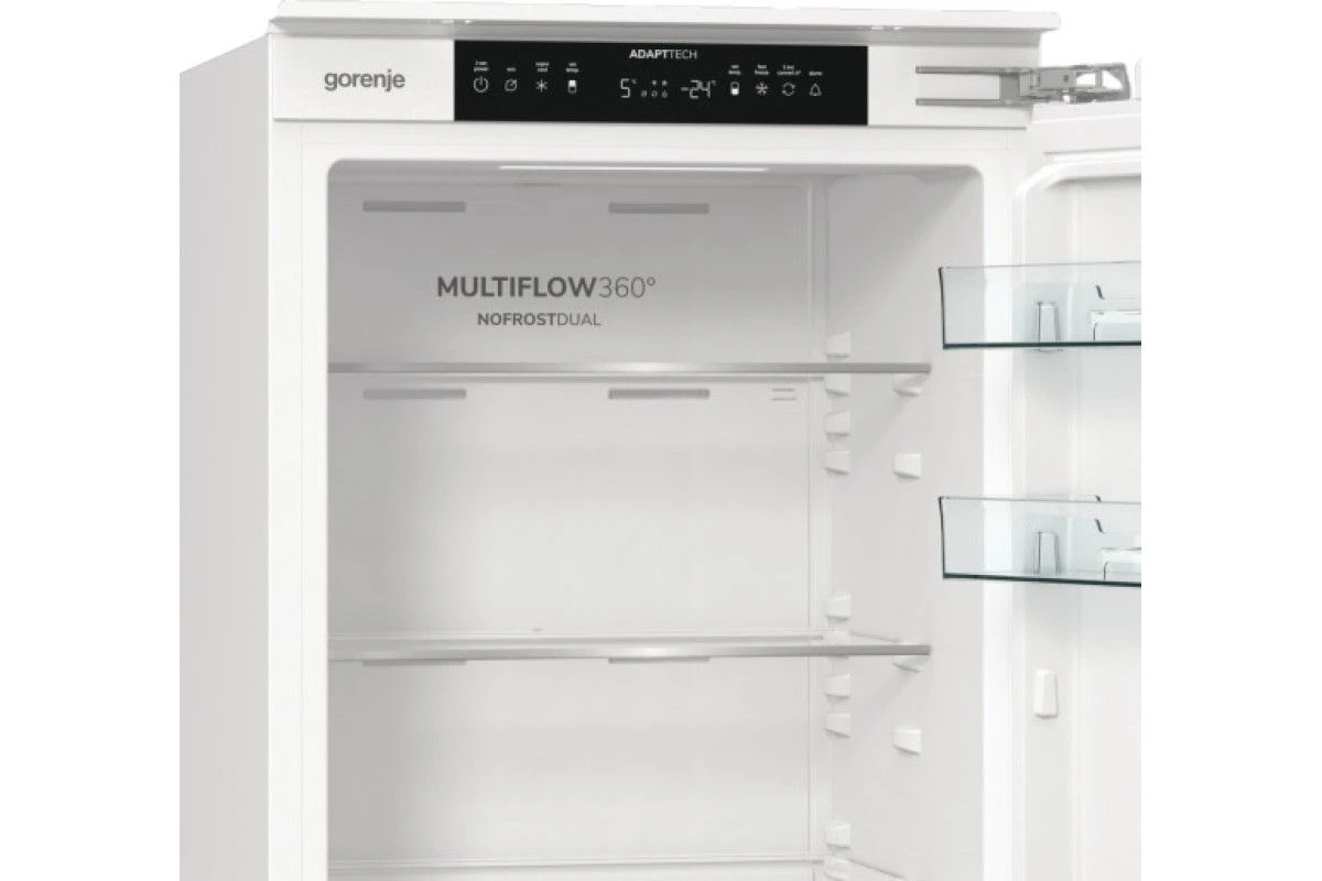 Встраиваемый двухкамерный холодильник Gorenje NRKI517142