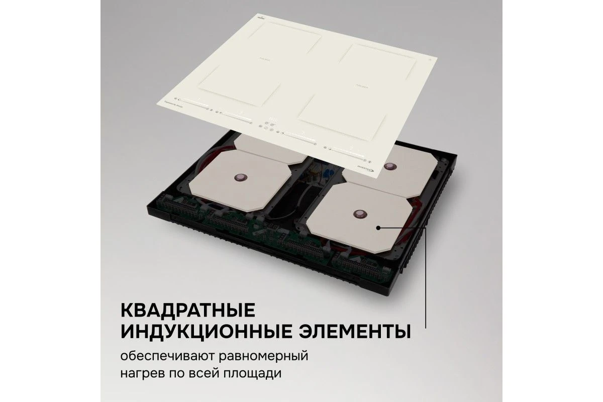 Стеклокерамическая варочная панель Zigmund & Shtain CI 69.6 I