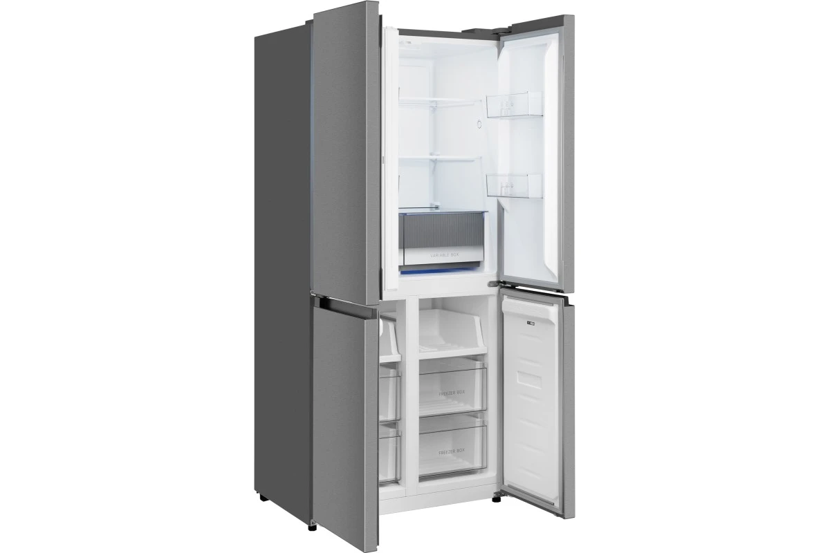 Отдельностоящий холодильник с инвертором Weissgauff WCD 450 X NoFrost Inverter