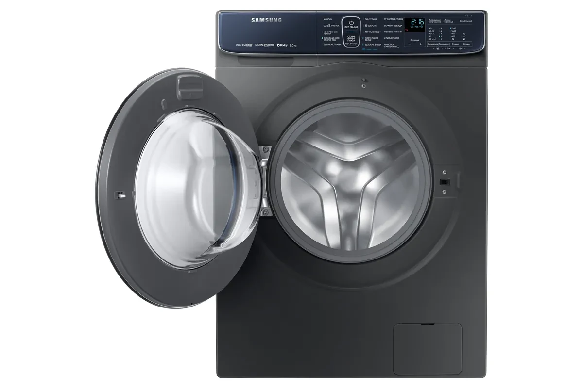 Стиральная машина Samsung WW80R62LAFXDLP (EcoBubble)