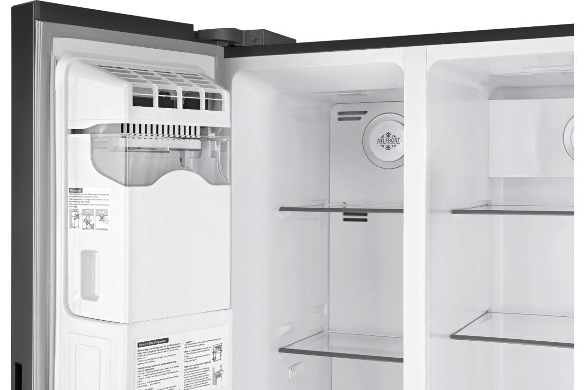 Отдельностоящий холодильник с инвертором и генератором льда Weissgauff WSBS 697 NFBX Inverter Ice Maker