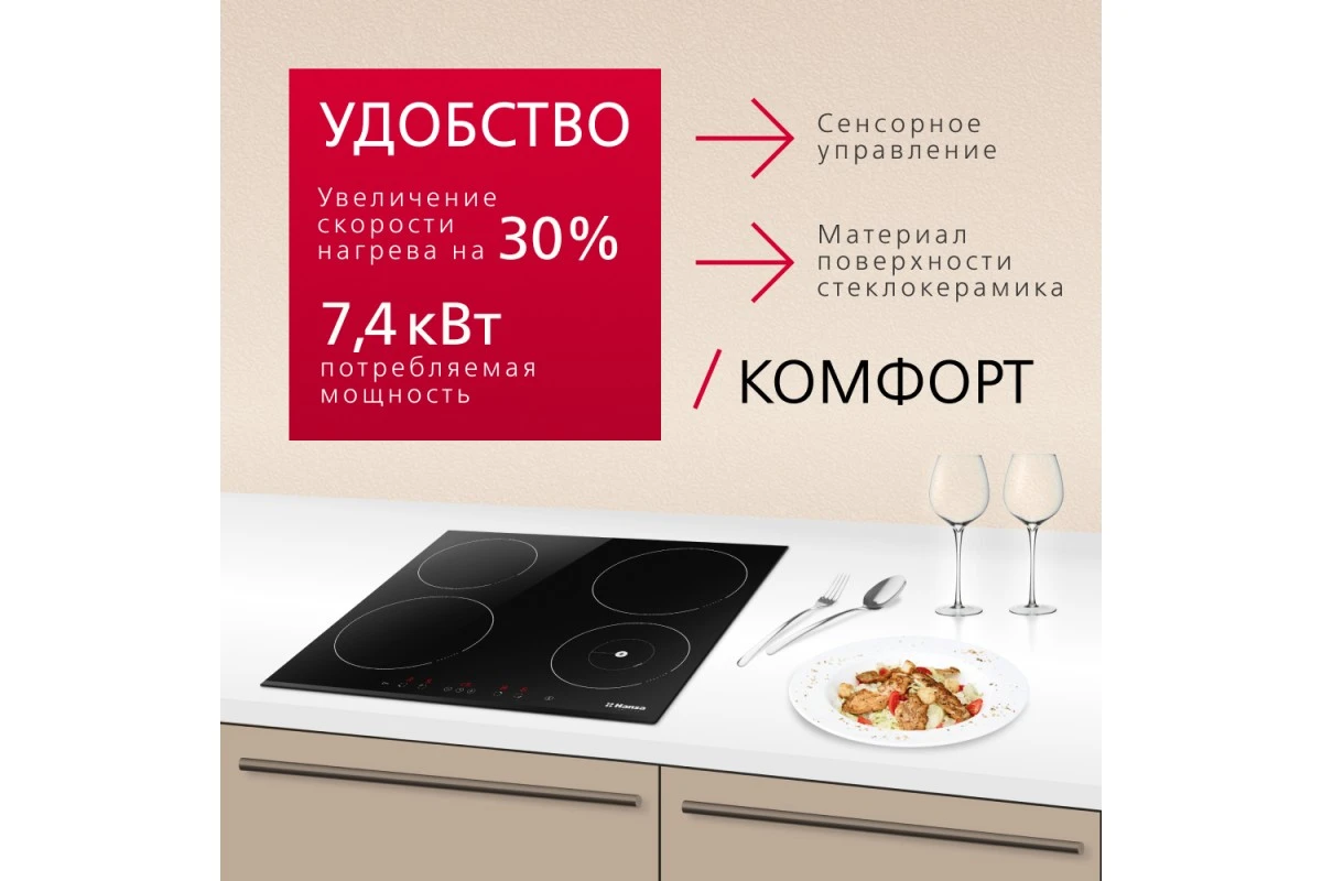 Индукционная панель Hansa BHI68508