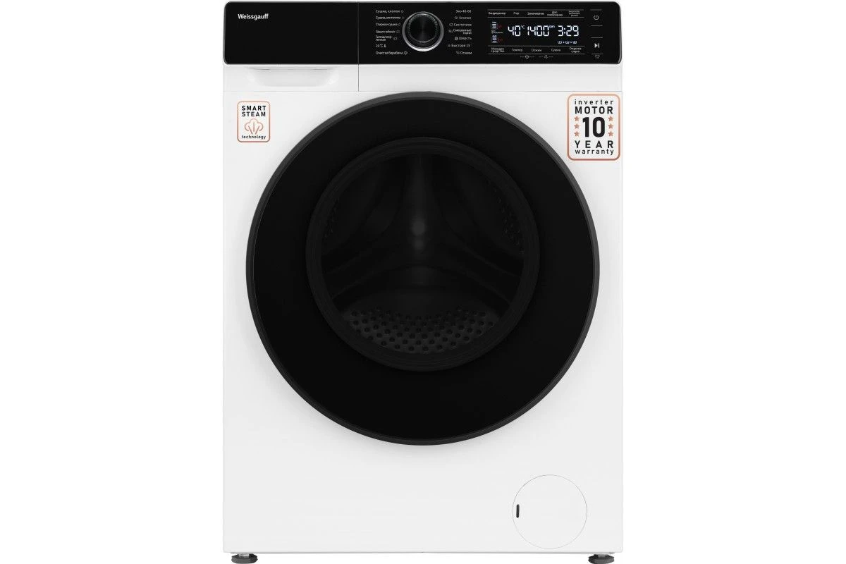 Стиральная машина Weissgauff WMD 6016 DC Inverter Steam