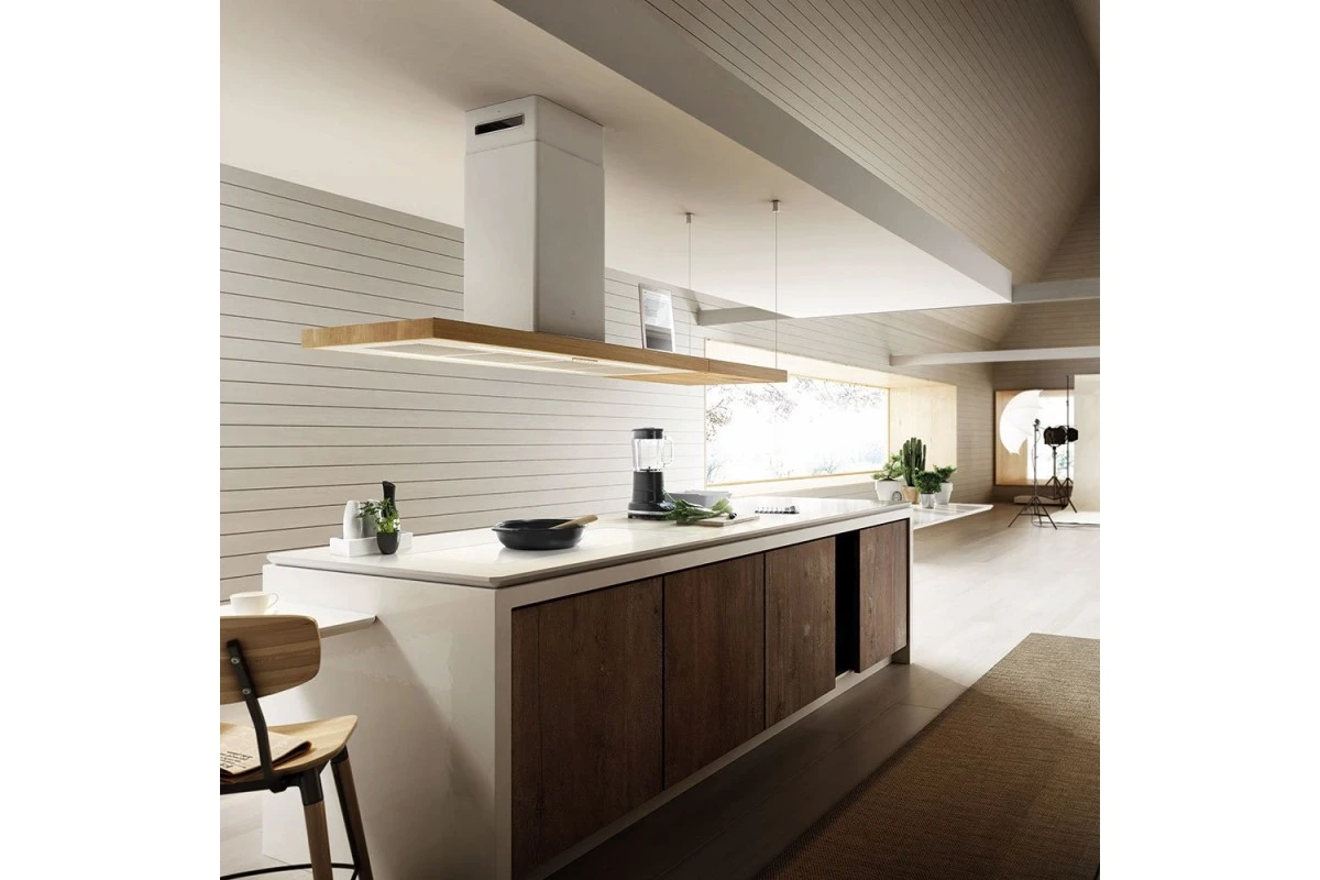 Вытяжка Elica BIO ISLAND WH/A/120X53 ROVERE