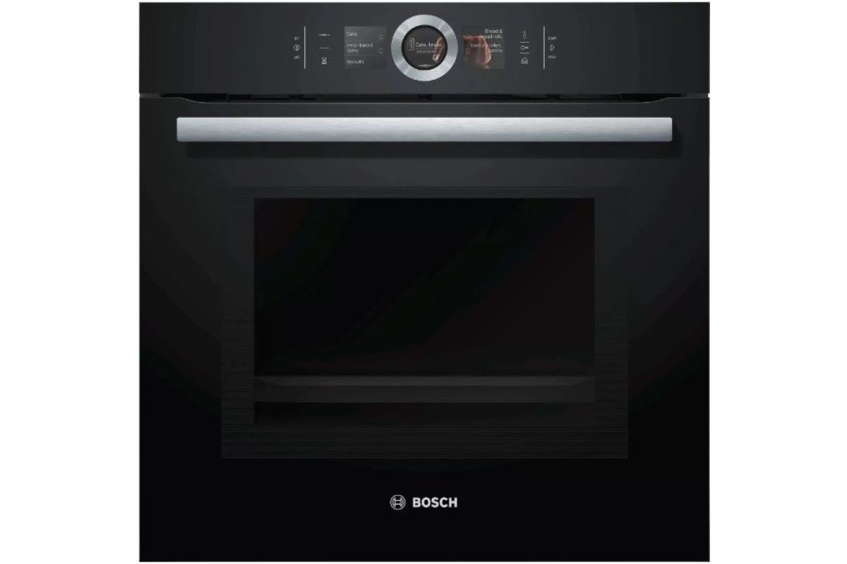 Духовой шкаф с микроволнами и паром Bosch HNG6764B6