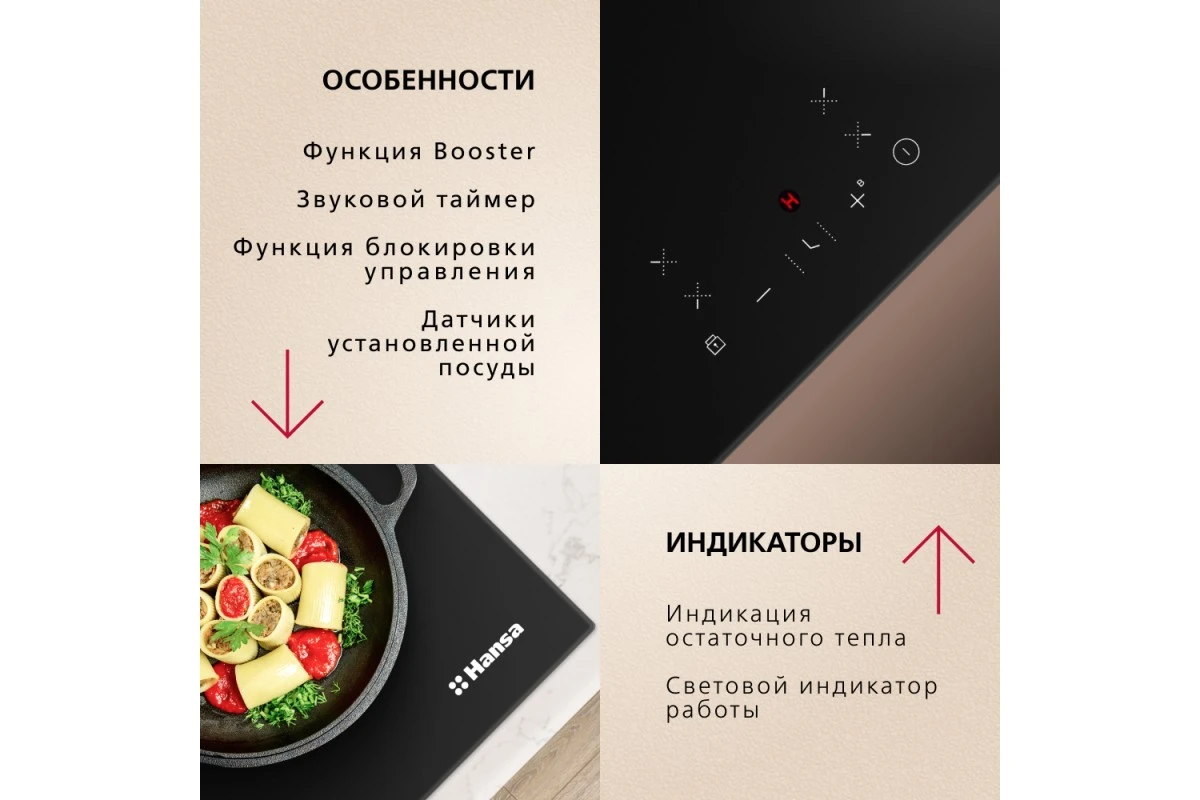 Индукционная панель Hansa BHI68302