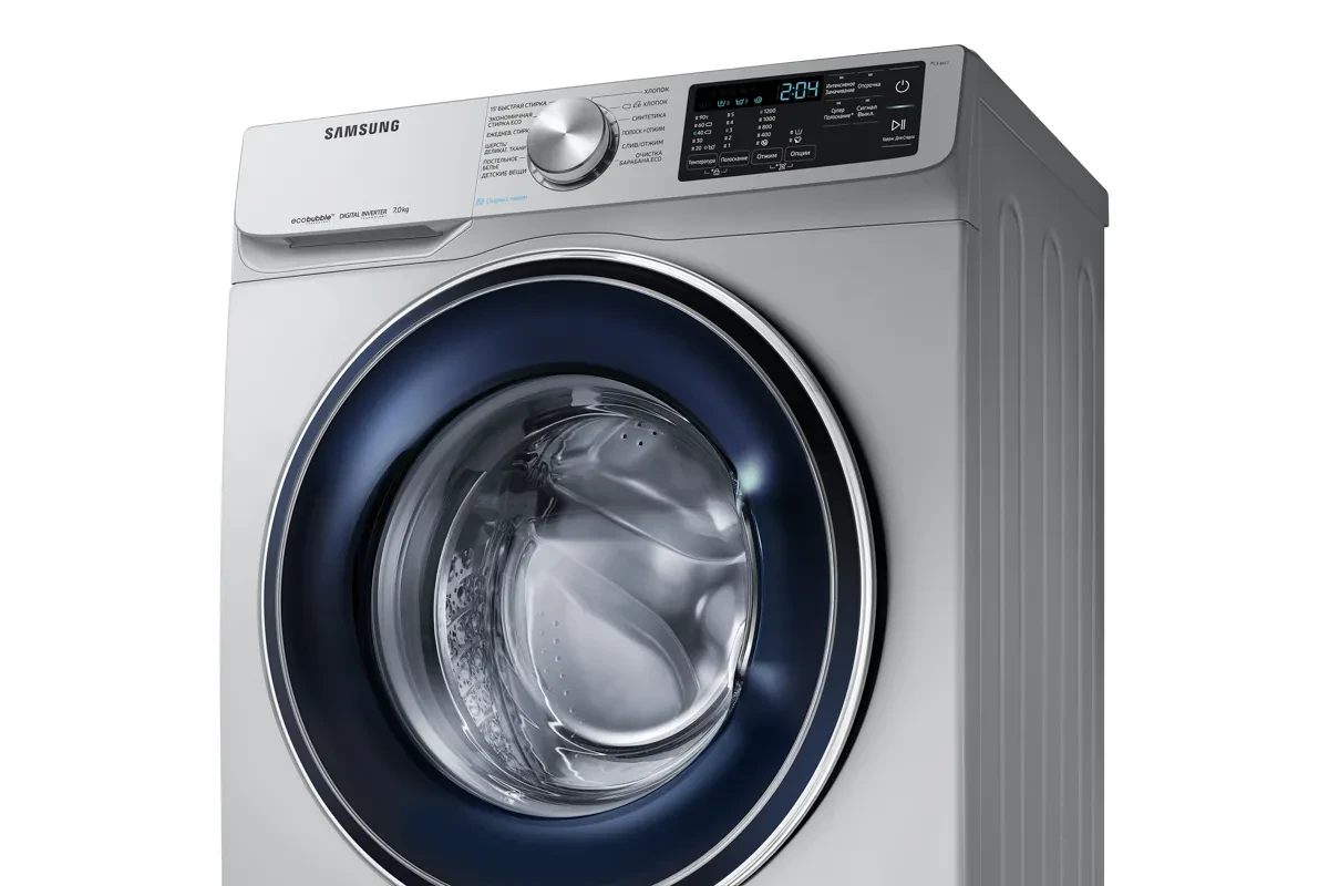 Стиральная машина Samsung WW80R42LXFSDLP (EcoBubble)