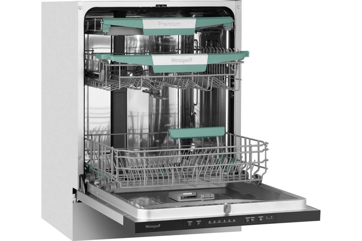 Встраиваемая посудомоечная машина Weissgauff BDW 6136 D Inverter AutoOpen Infolight