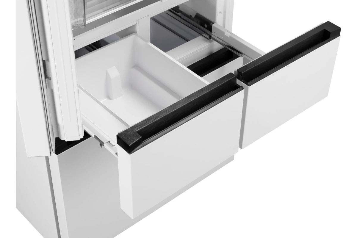 Отдельностоящий холодильник Weissgauff WFD 450 Built-in Inverter NoFrost White