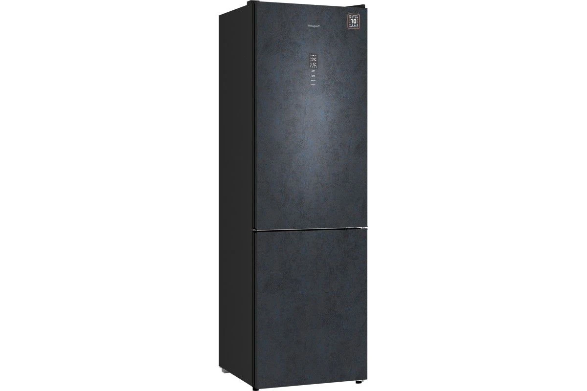 Отдельностоящий холодильник с инвертором Weissgauff WRK 2000 Total NoFrost Inverter Rock Glass