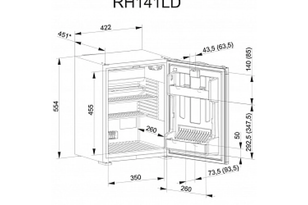 Минибар Dometic RH 141 LD