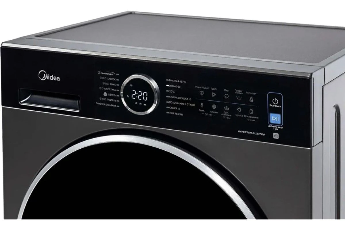 Стирально-сушильная машина Midea MF205D80WB/T-RU