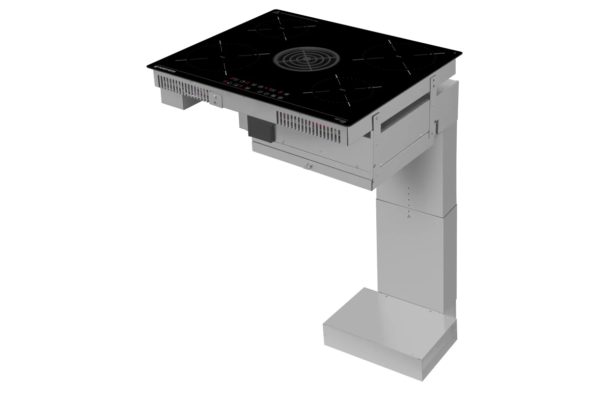 Варочная панель индукционная с вытяжкой MEFERI XSMART60BK POWER