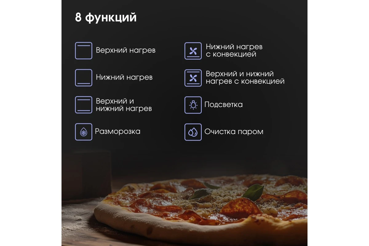 Электрический духовой шкаф Zigmund & Shtain E 176 W