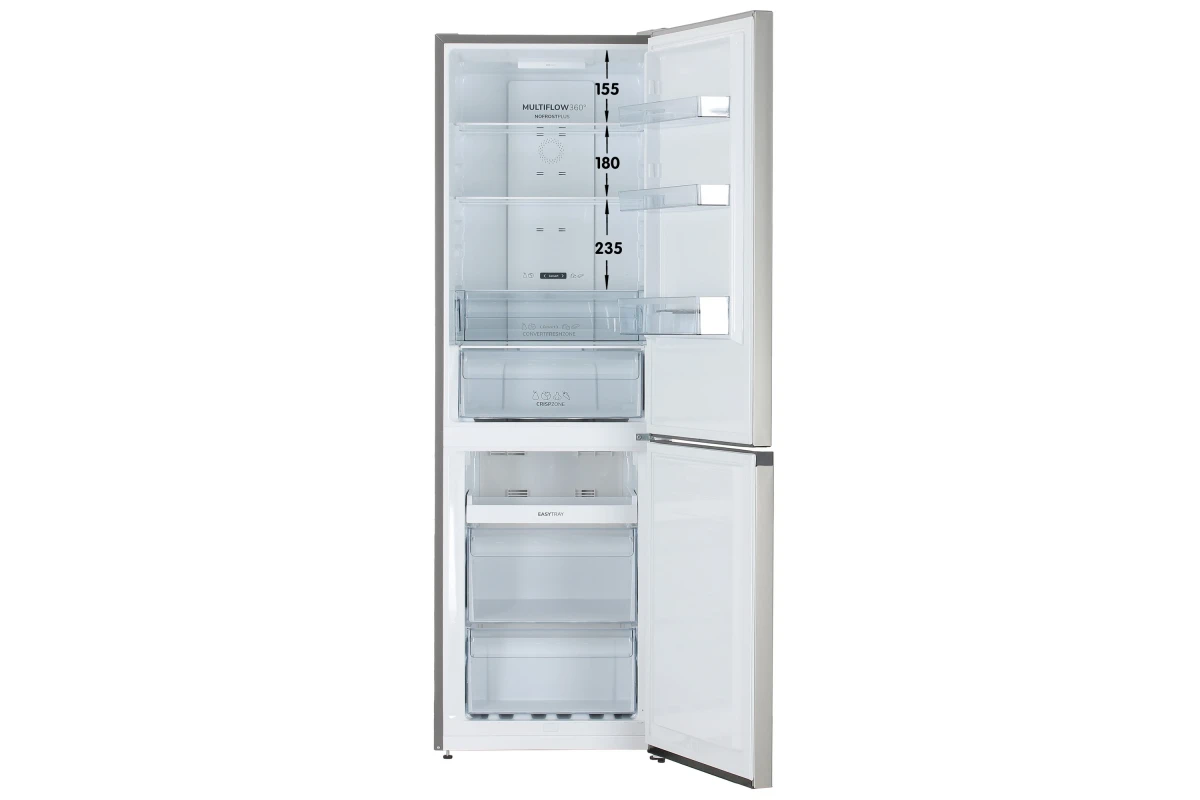 Отдельностоящий двухкамерный холодильник Gorenje NRKP61EA2XL4
