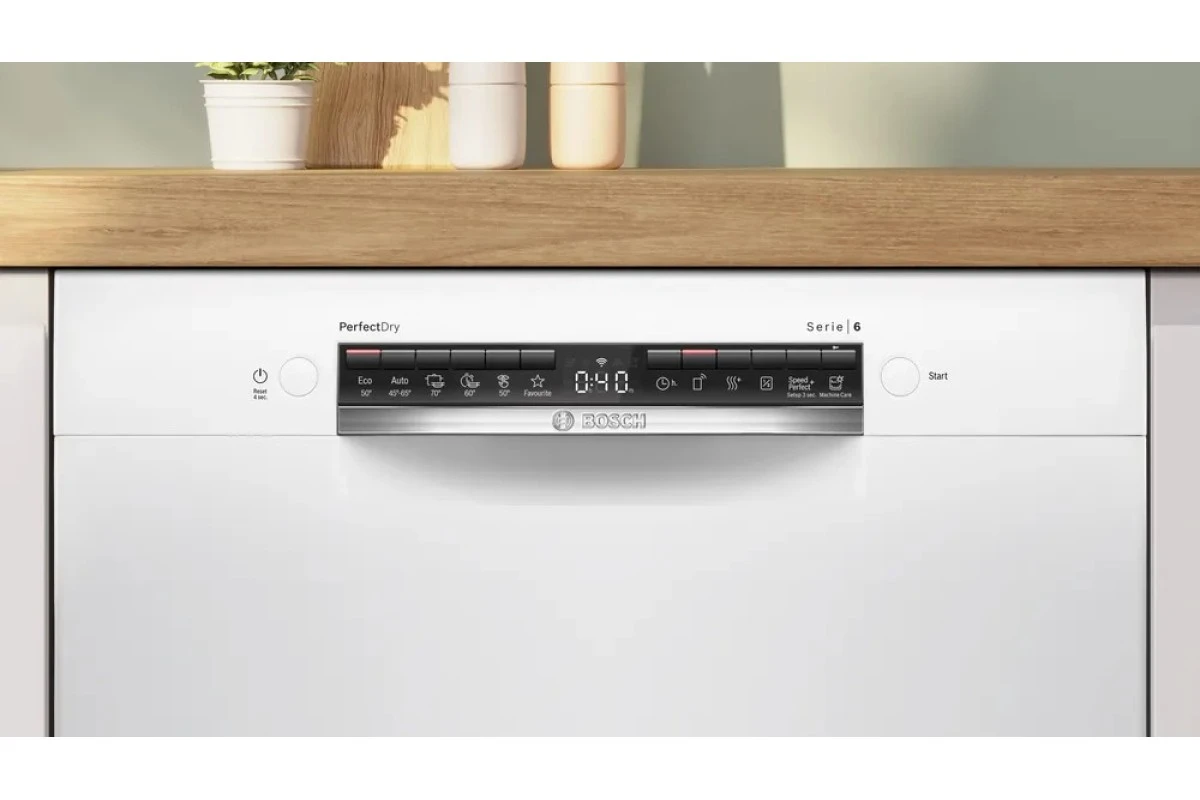 Полувстраиваемая посудомоечная машина Bosch SMU6ZCW00S