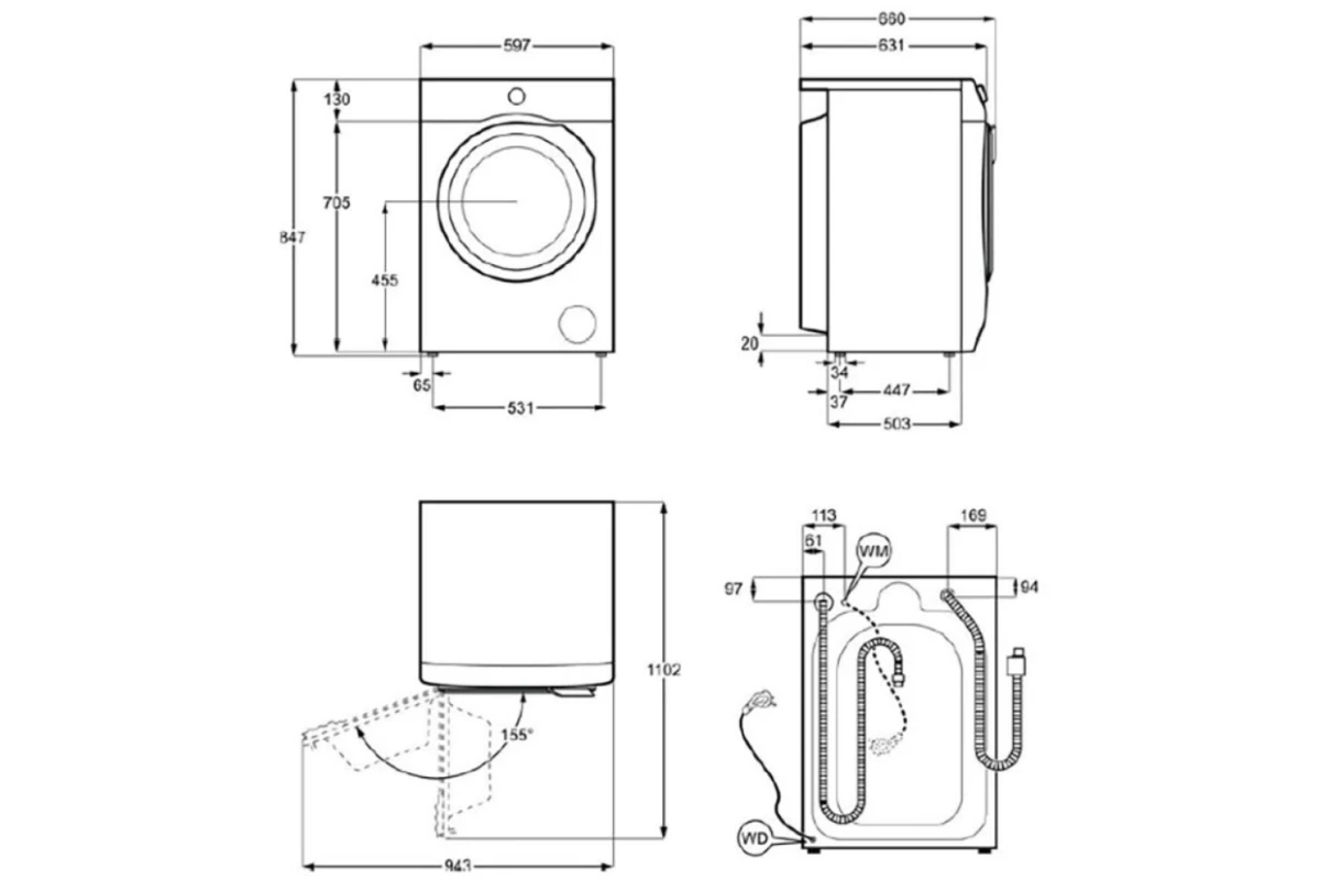Стирально-сушильная машина Electrolux EW8W4402QE