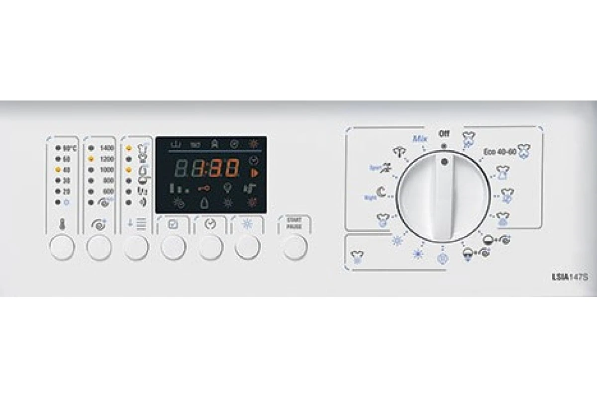 Встраиваемая стирально-сушильная машина Smeg LSIA147S