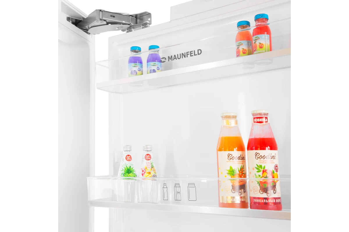 Встраиваемый холодильник Maunfeld MBF212NFW1 Inverter