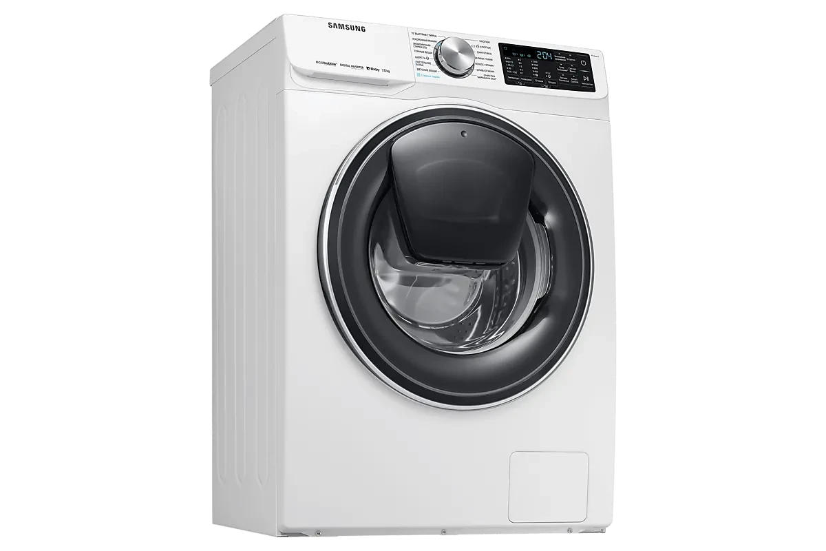 Стиральная машина Samsung WW70R62LVSWDLP (AddWash и Eco Bubble)