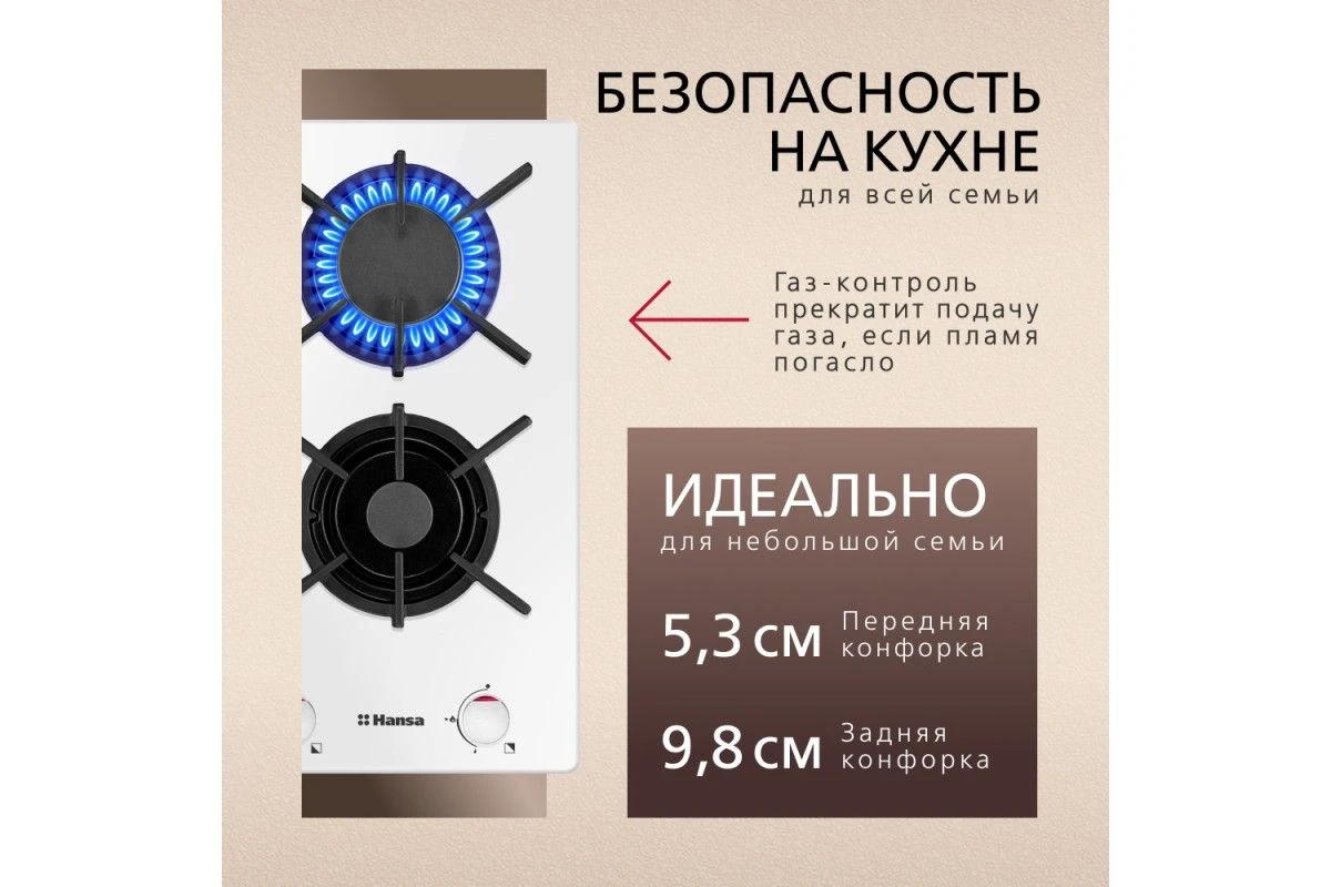 Газовая панель Hansa BHKW330300