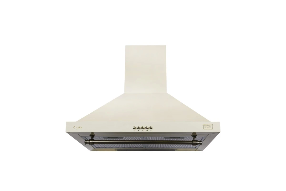 Кухонная вытяжка LEX Vintage 600 Ivory Light Белый антик