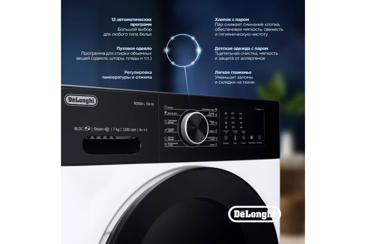 Стиральная машина DeLonghi ROSSA L 614 VI