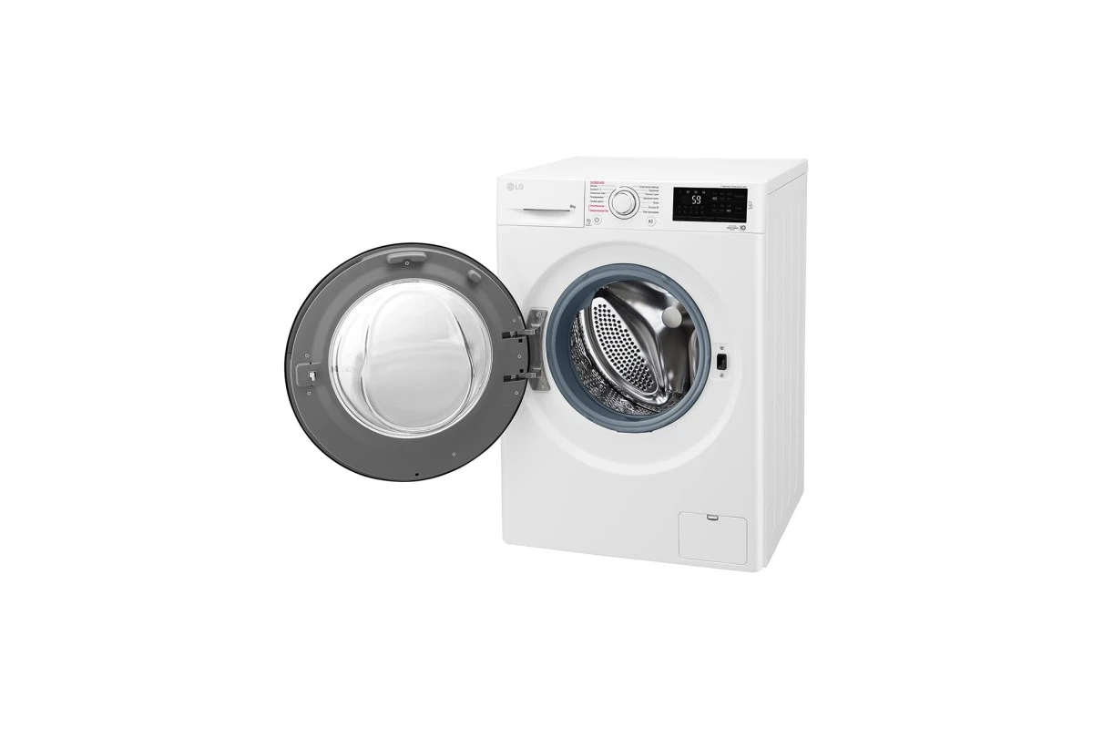 Cтиральная машина LG F4M5TS6W c функцией пара