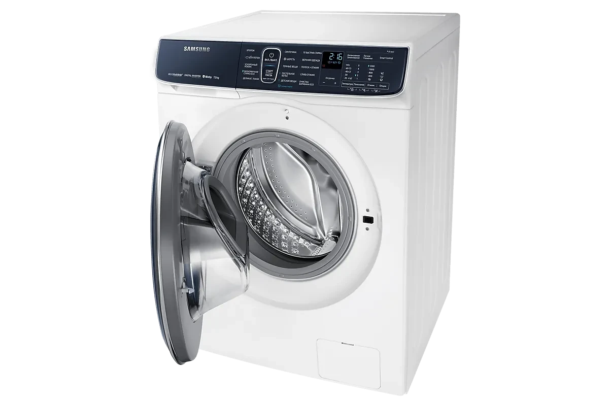 Стиральная машина Samsung WW70R62LATWDLP (AddWash и Eco Bubble)