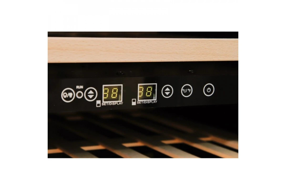 Винный шкаф Dunavox DX-51.150DBK/DP