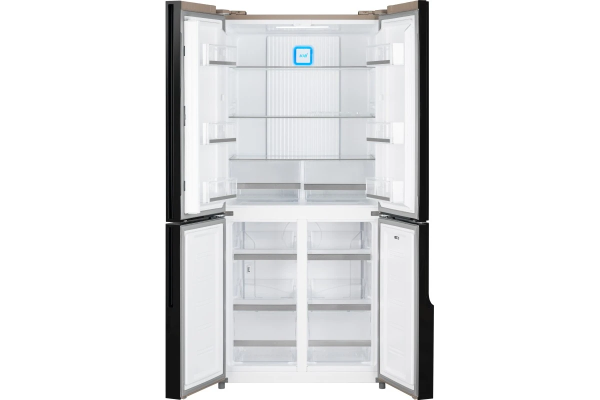 Отдельностоящий холодильник с инвертором Weissgauff WCD 470 BeG NoFrost Inverter