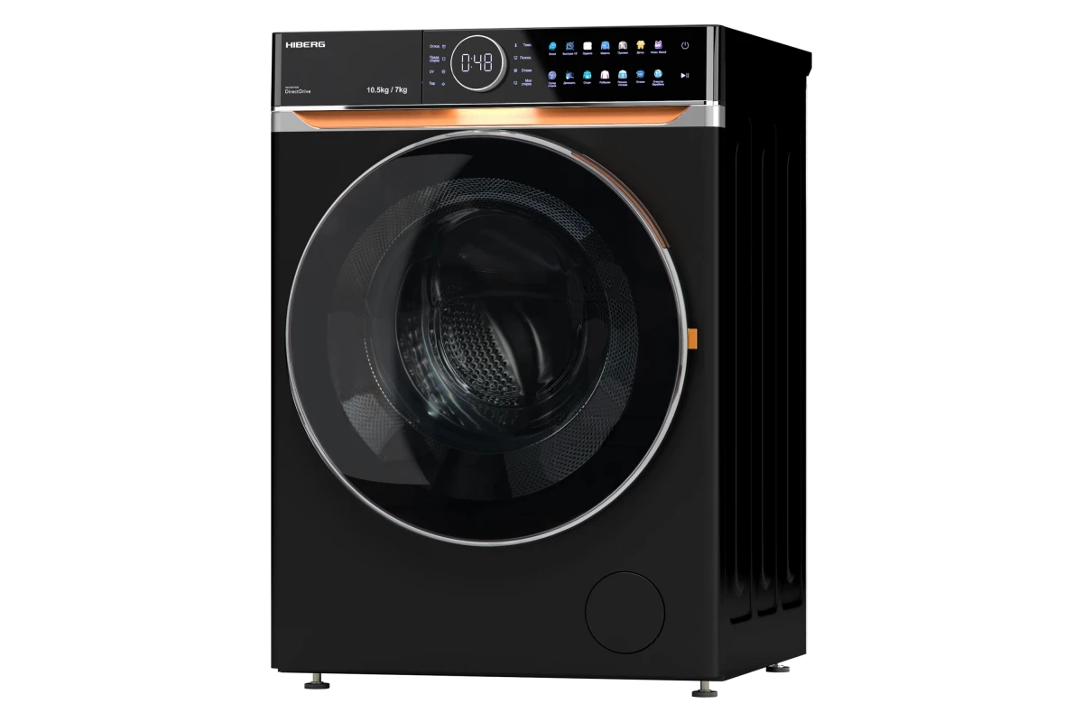 Стиральная машина с сушкой Hiberg i-DDQ10 - 10714 B