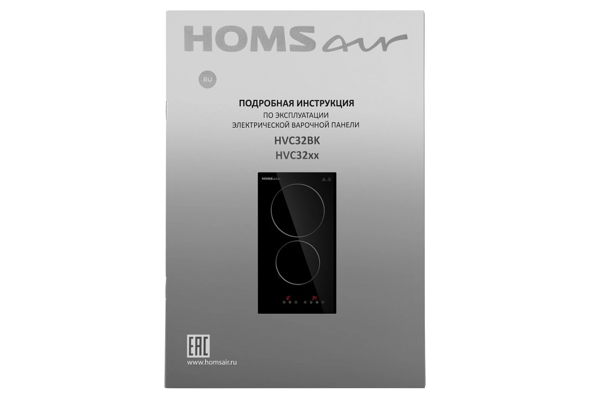Электрическая варочная панель HOMSair HVC32BK