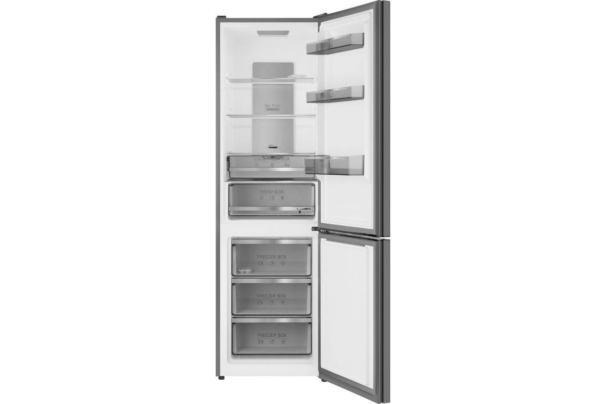 Отдельностоящий холодильник с инвертором Weissgauff WRK 2000 Total NoFrost Inverter Beige Glass