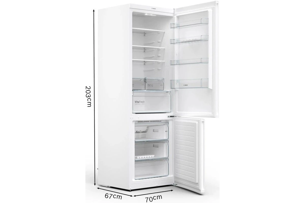 Двухкамерный холодильник Bosch KGN49XWEA