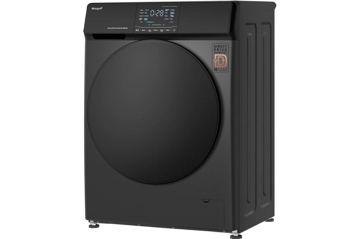 Стиральная машина с прямым приводом и инвертором Weissgauff WM 4927 Direct Drive Inverter Premium Deep Grey