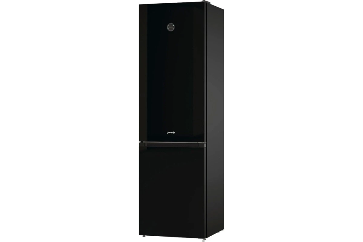 Отдельностоящий двухкамерный холодильник Gorenje NRK6201SYBK