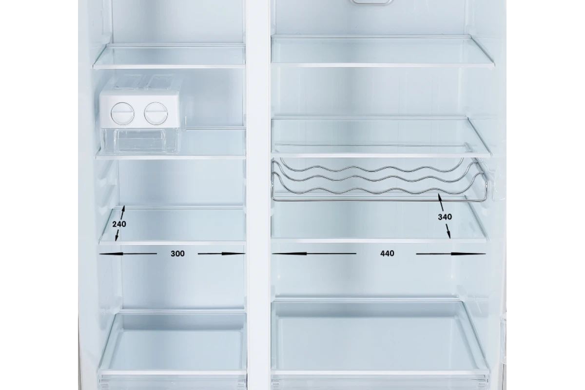 Отдельностоящий холодильник Gorenje NRS918EMX