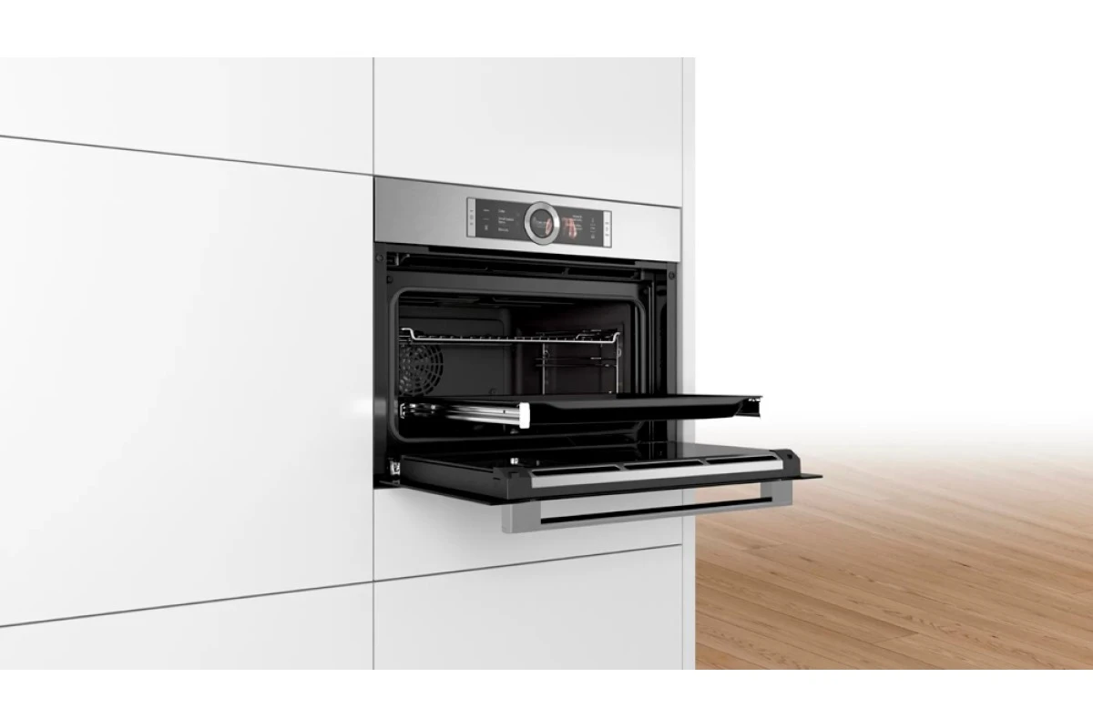 Компактный паровой духовой шкаф Bosch CSG656RS2
